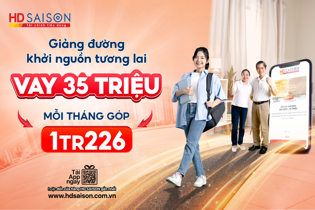 Vay ưu đãi, trang trải học phí mùa tựu trường